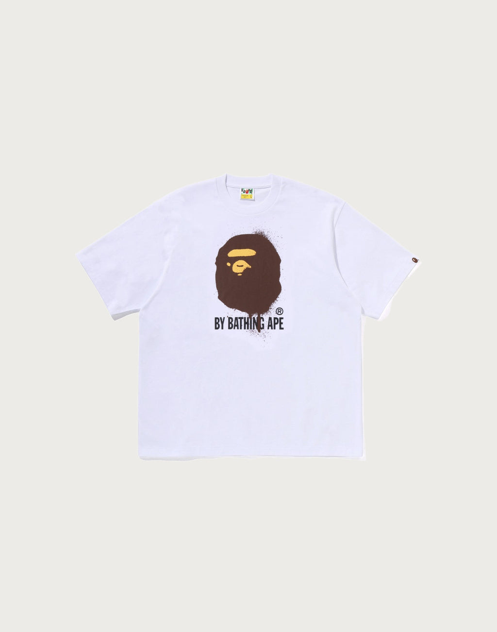 SPRAY PRINT BY BATHING APE RELAXED FIT TEE MENS