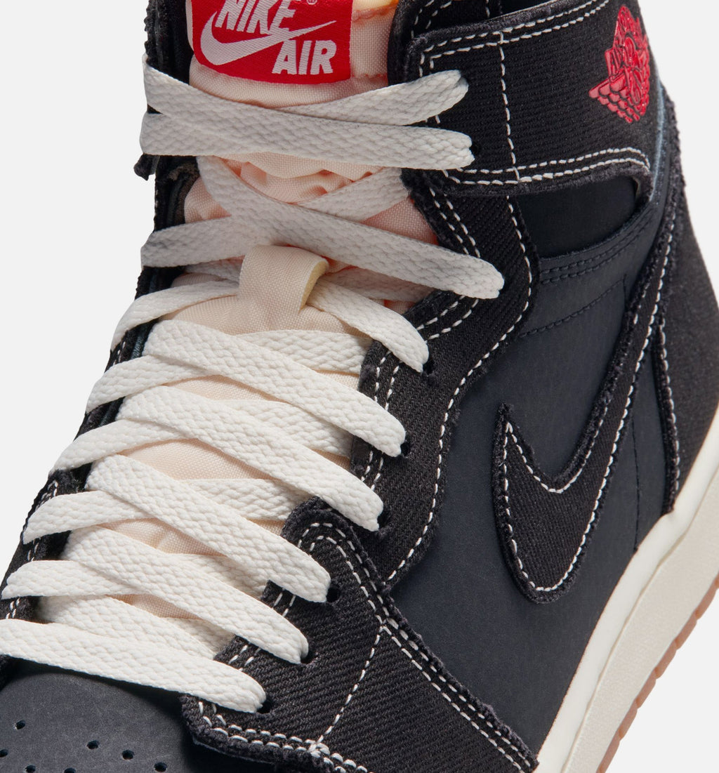 Air Jordan 1 Retro High OG Mens Lifestyle Shoe - Black/University Red/Sail/Gum Medium Brown