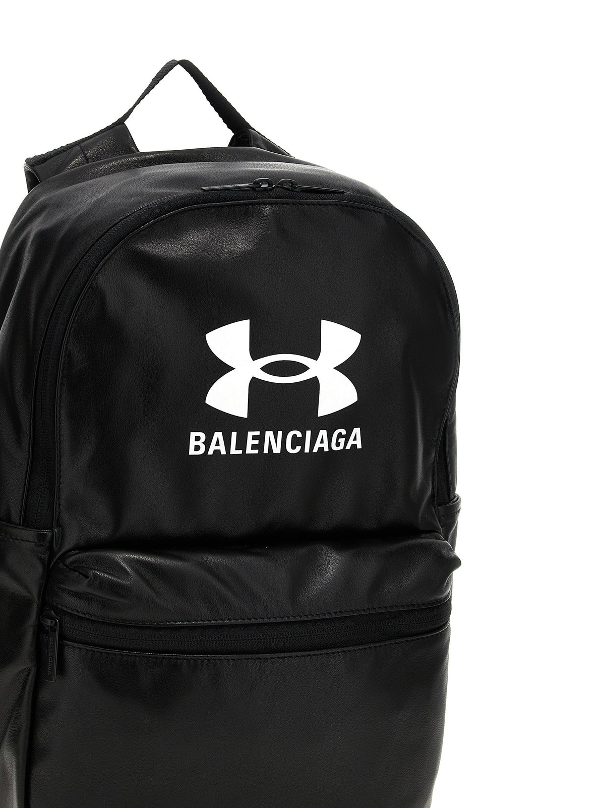 Bicolor Lamb Leather Backpack