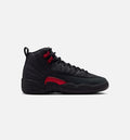 Air Jordan 12 Retro Bloodline – Grade School Lifestyle Shoe in Black/Varsity Red