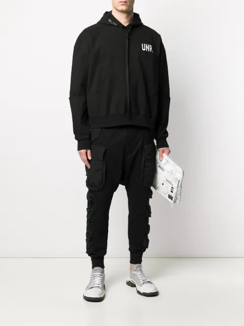 UNRAVEL PROJECT logo-print hoodie