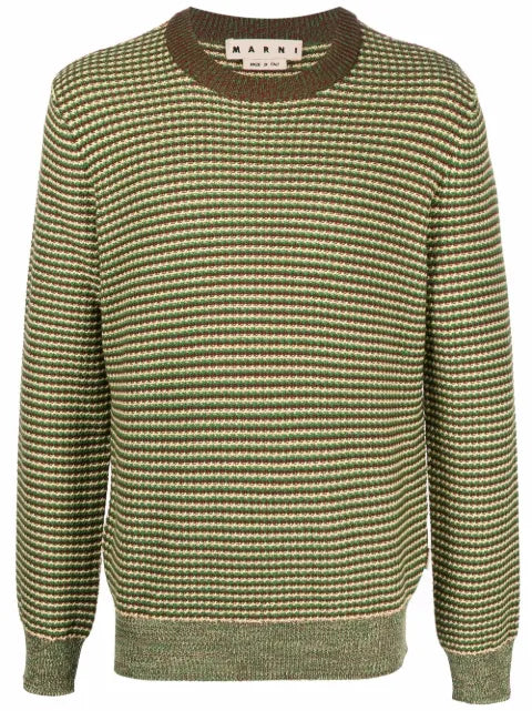 Marni striped knit jumper