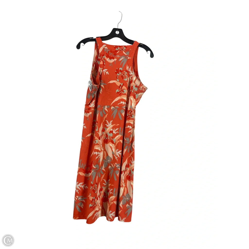 Dress Casual Short By Columbia In Orange, Size: M