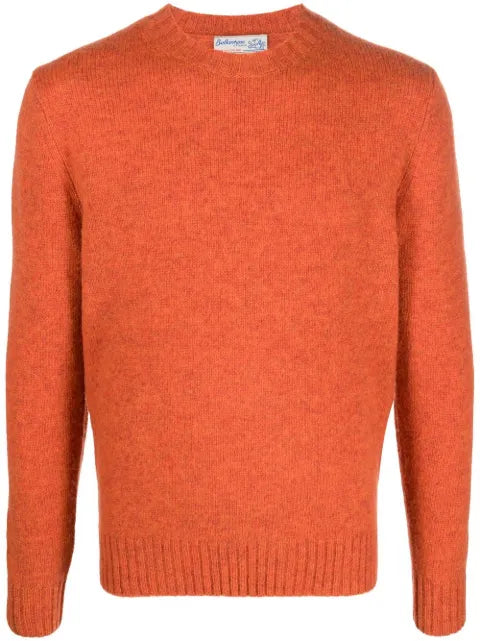 Ballantyne Choker ribbed knit jumper
