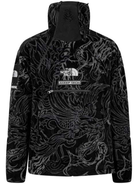 Supreme x The North Face Steep Tech fleece sweatshirt