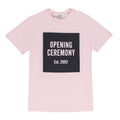 Pink Box Logo T-shirt