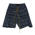 Blue Plaid Shorts
