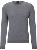 BOSS crew-neck long-sleeve jumper