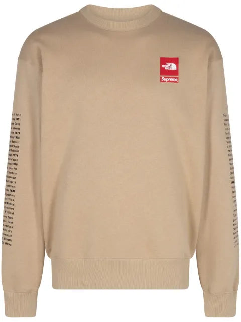 Supreme x The North Face "Khaki" sweatshirt