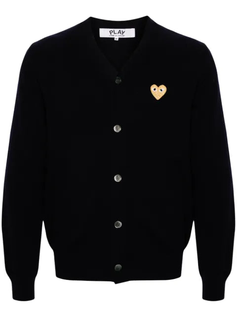 Comme Des Garçons Play V-neck wool cardigan
