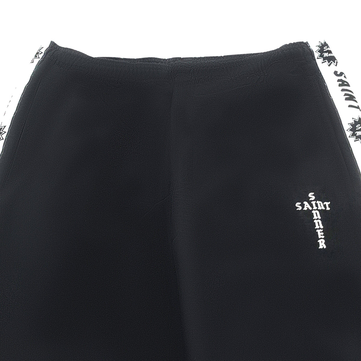 BLACK TRACK PANTS