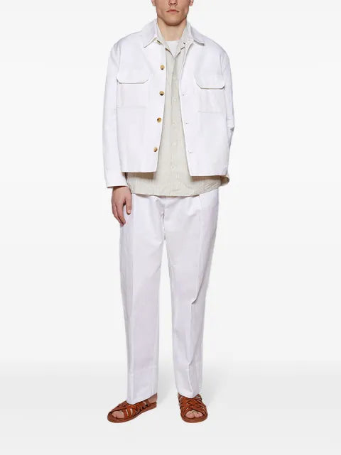 Loro Piana Daito cotton shirt jacket