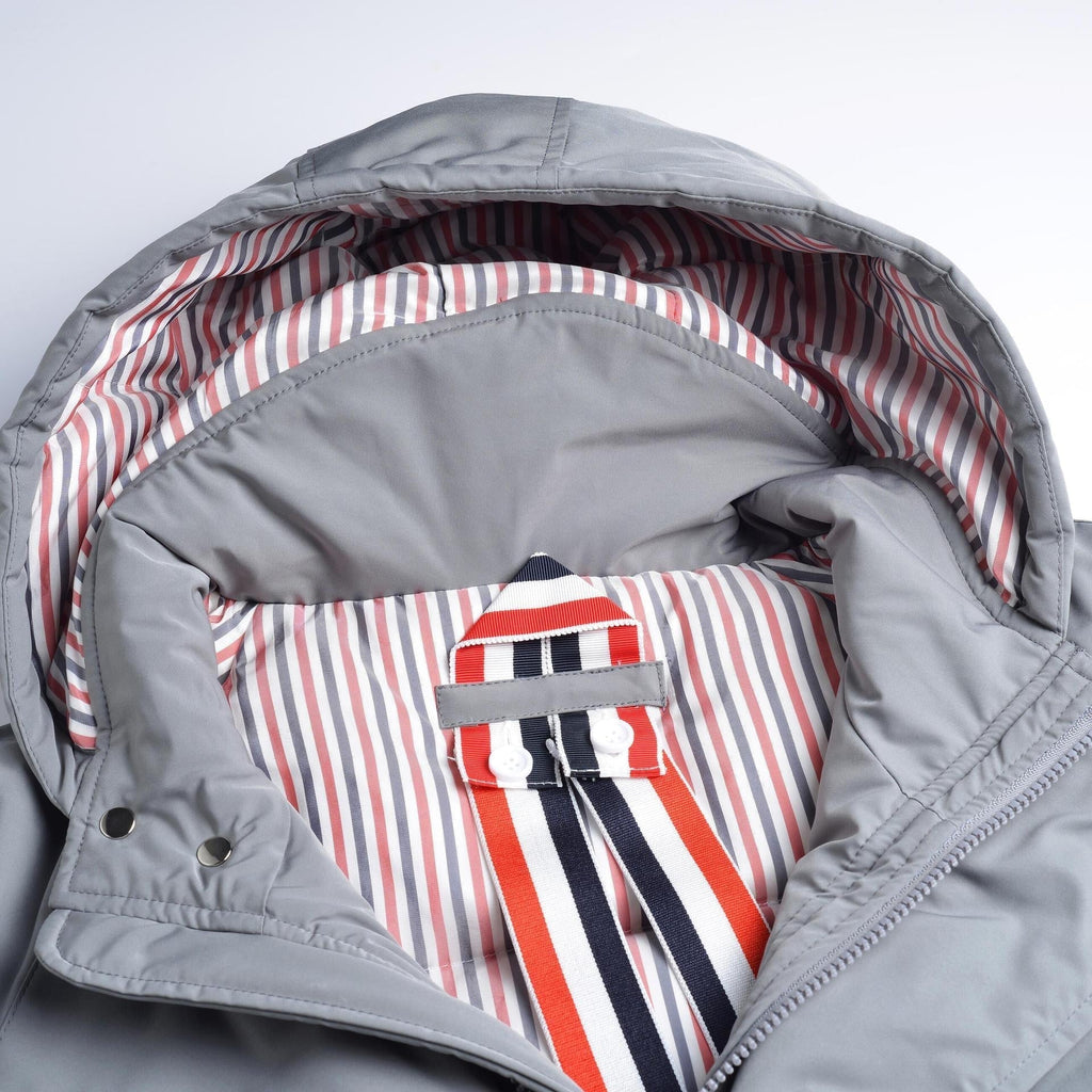 Thom Browne Unisex hooded down jacket