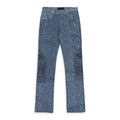 INDIGO WOVEN TRUCKER TROUSERS