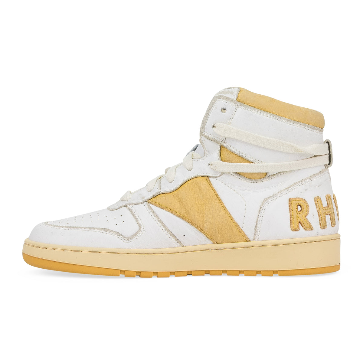WHITE RHECESS HIGH SNEAKERS