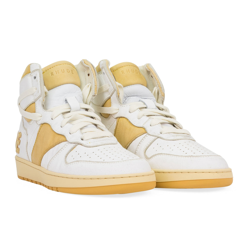 WHITE RHECESS HIGH SNEAKERS