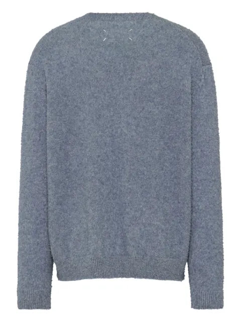 Maison Margiela four-stitch V-neck sweater