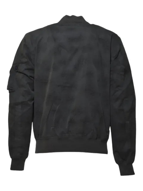 Alpha Industries camouflage-pattern zip-up bomber jacket