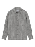 Axel Arigato Aidan striped shirt jacket