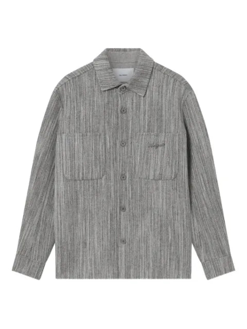 Axel Arigato Aidan striped shirt jacket