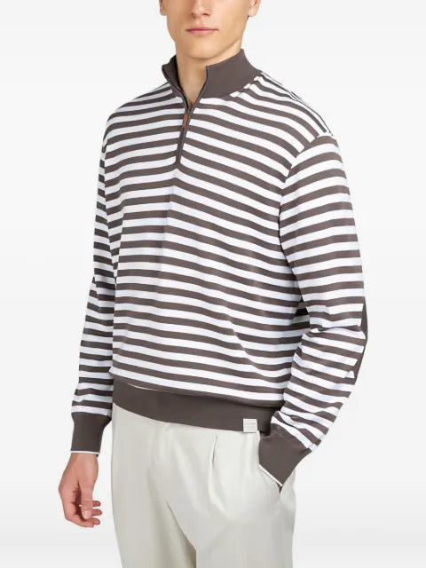 Paul & Shark stripe-pattern sweatshirt