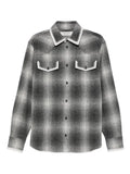 Golden Goose Journey check embroidered shirt