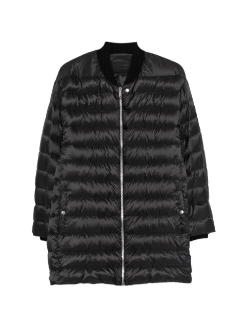 Moncler x Rick Owens flight logo-appliqué quilted jacket