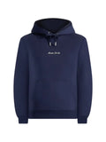 Manière De Voir JS004 in navy Signature regular-fit hoodie