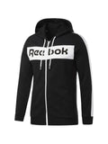 Reebok logo hooded track jacket