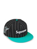 Supreme MLB Teams logo baseball cap-stripes