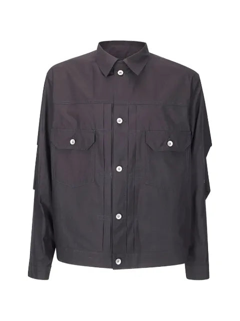 sacai typewriter shirt jacket