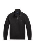 Polo Ralph Lauren quarter-zip waffle-knit sweater
