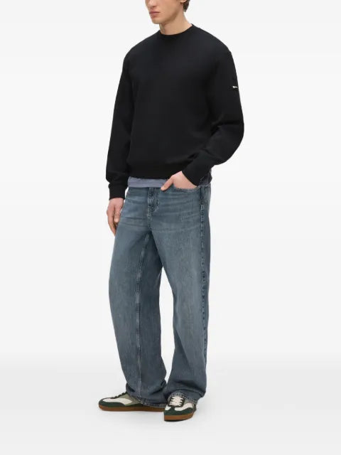Karl Lagerfeld Jeans scuba crew neck sweatshirt