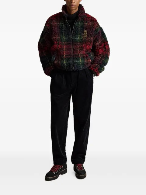 Polo Ralph Lauren tartan fleece sweater