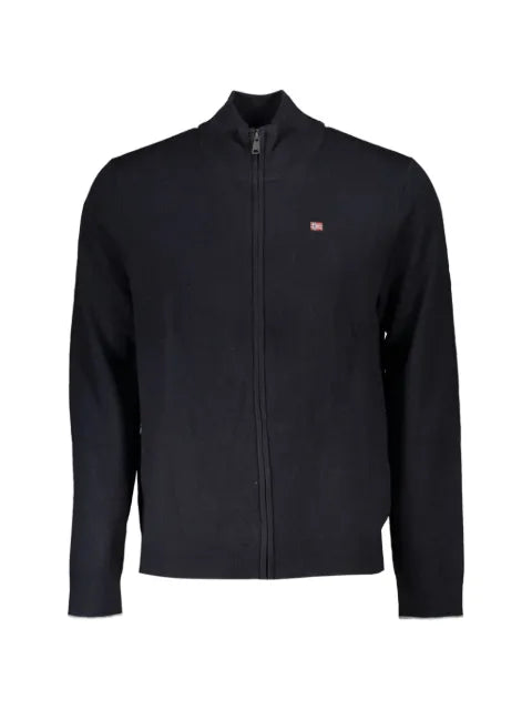 Napapijri zip-up high-neck cardigan
