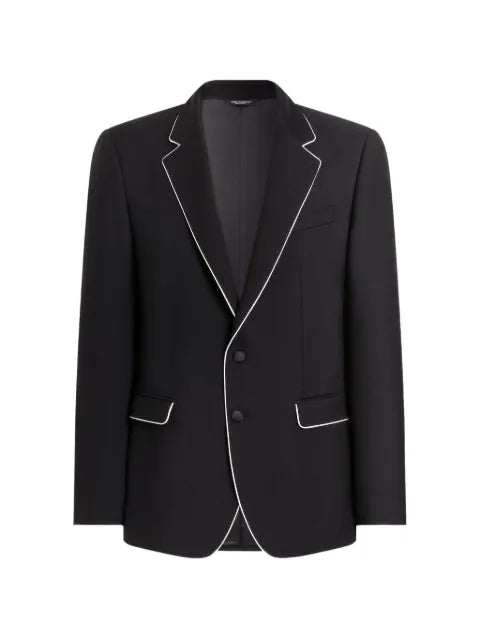 Dolce & Gabbana Martini Light single-breasted wool twill jacket