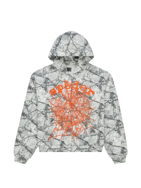 SP5DER Real Tree OG Web V2 printed hoodie