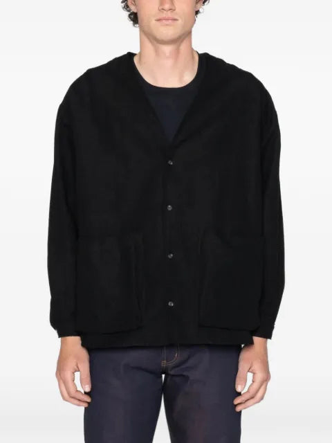 Naked and Famous Wise Guy button-down cotton shirt jacket