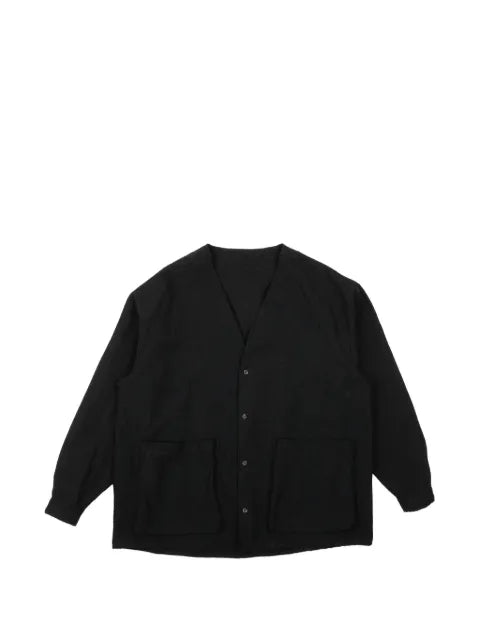 Naked and Famous Wise Guy button-down cotton shirt jacket
