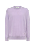 Laneus embroidered-detail crew-neck sweater