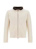 Herno ribbed-knit wool cardigan