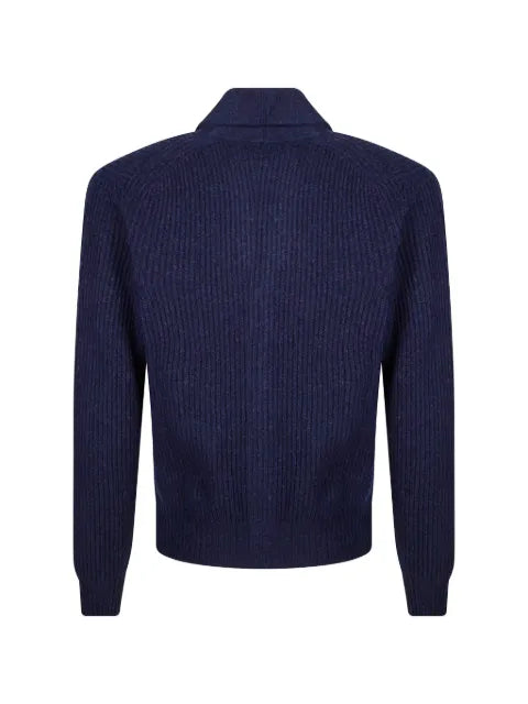 Altea ribbed shawl-collar cardigan