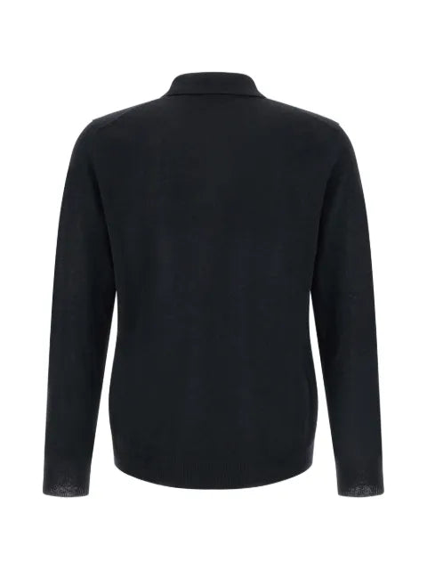 Zanone fine-knit long-sleeve sweater