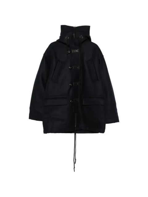 G-Star RAW toggle-fastening hooded coat