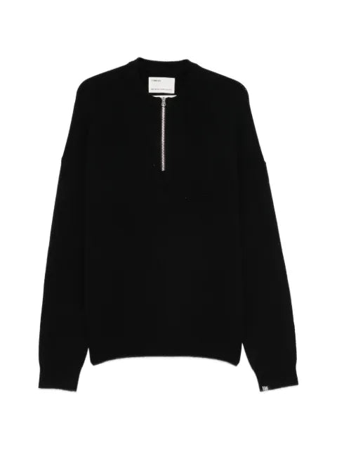 extreme cashmere Like half-zip sweater