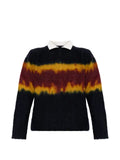sacai gradient-effect sweater