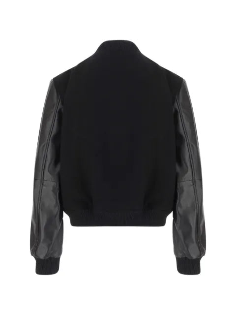 Just Cavalli logo-patch panelled jacket