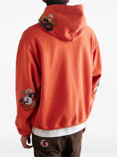 GALLERY DEPT. logo-print appliquéd hoodie