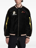 EVISU embroidered bomber jacket