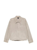 A.P.C. zip-up corduroy-collar jacket